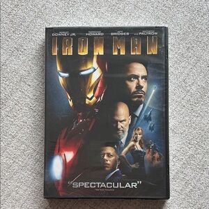 Disney x Marvel Iron Man DVD